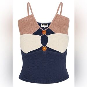 OSIS Nina Top in Navy NWT.